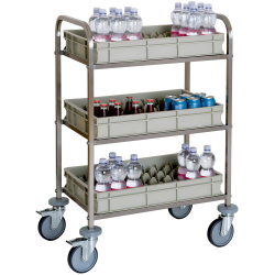 Trolley voor minibarvulling...