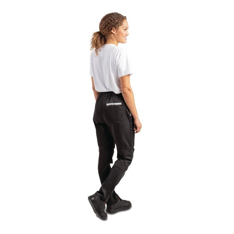 Southside Whites keukenbroek zwart XS