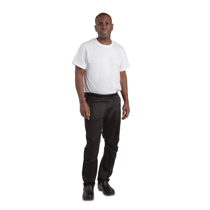 Southside Whites keukenbroek zwart XS