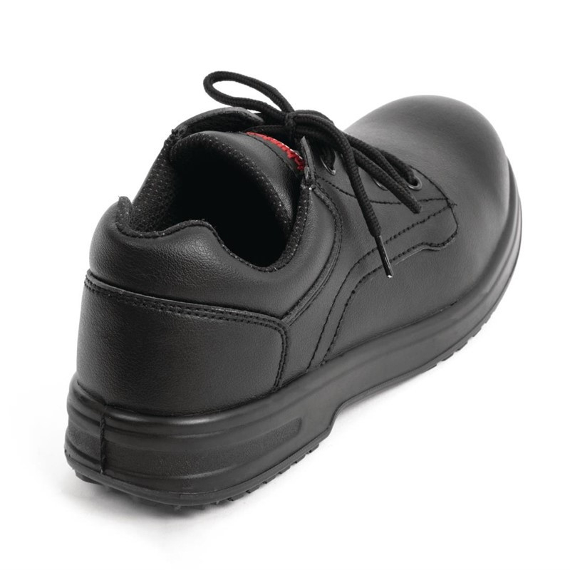 Chaussures de S&eacute;curit&eacute; Basiques Noires - Pointure 40 - R&eacute;f. BB497-40 - Slipbuster Footwear