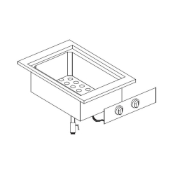 Bain-Marie Encastrable...