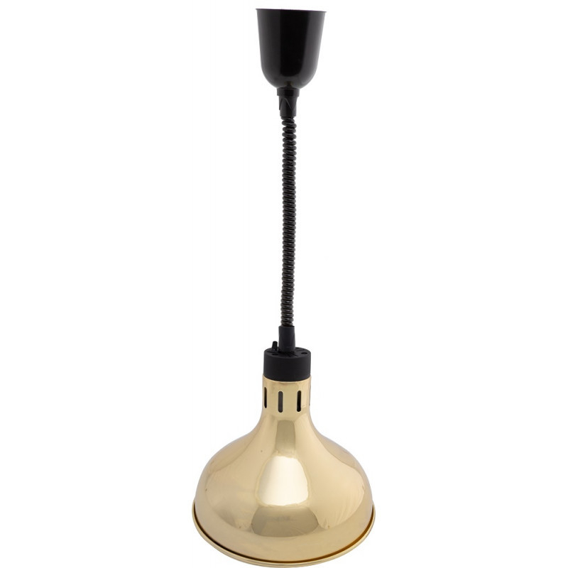 Afgeronde warmtelamp &Oslash; 290 mm - Diverse kleuren - Combisteel