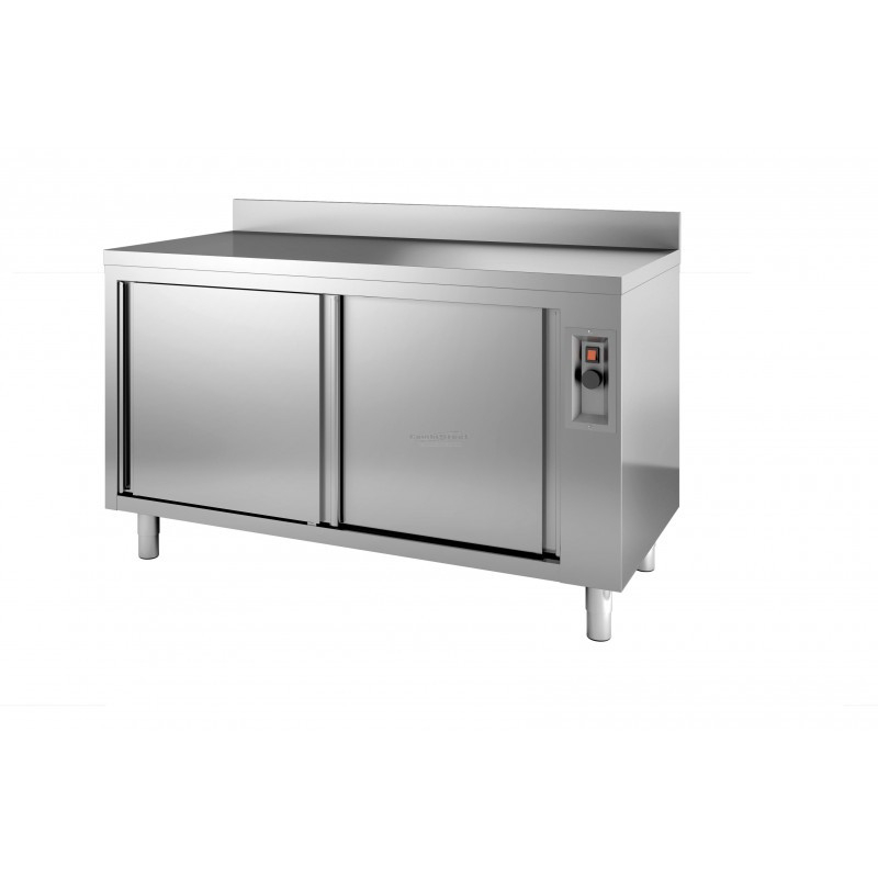 Armoire Chauffante Inox Avec Dosseret - Profondeur 700 - Combisteel - 7452.0012