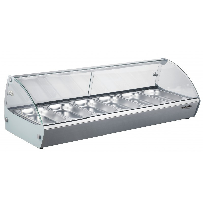Warmhoudvitrine - 6 x GN 1/3 - Combisteel - 7487.0140