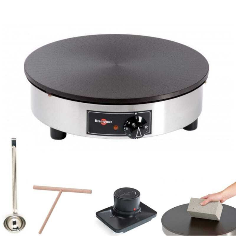 Professionele elektrische cr&ecirc;pe maker 40 cm - Standaard assortiment - Krampouz