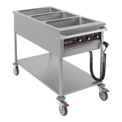 EMGA bain-marie wagen...