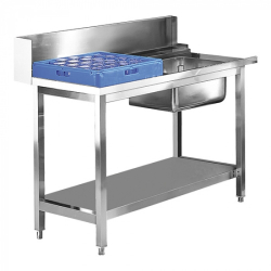 EMGA voorspoeltafel 120cm -...
