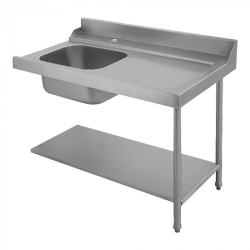 EMGA voorspoeltafel 120cm -...