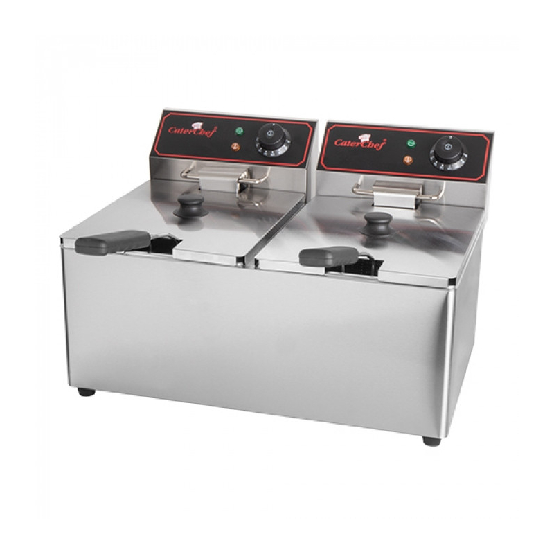 Friteuse 8L+8L - EMGA - 688208