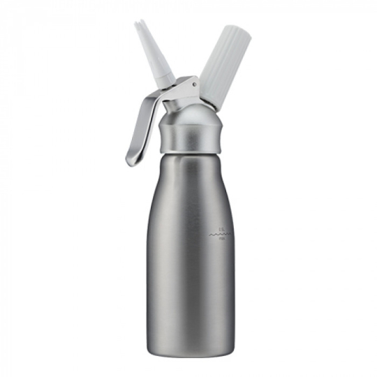 Siphon à Chantilly En Inox 0,5 Litres - Parfait Pour Vos Desserts Et Mousses