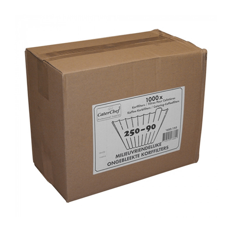 filtre pour machine &agrave; caf&eacute; (non blanchis) EMGA  - 680150