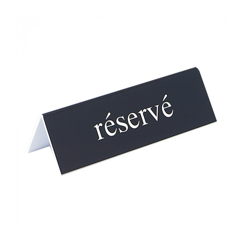 signe de table 13x4cm EMGA  - 880030