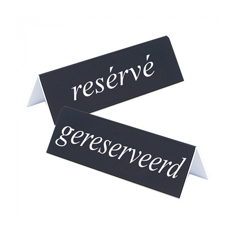 signe de table 13x4cm EMGA  - 880032