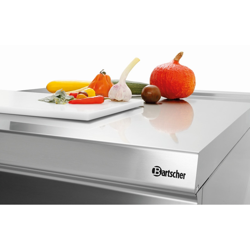 Plan de travail 900 - L900, Base Ouverte - 296106 - Bartscher