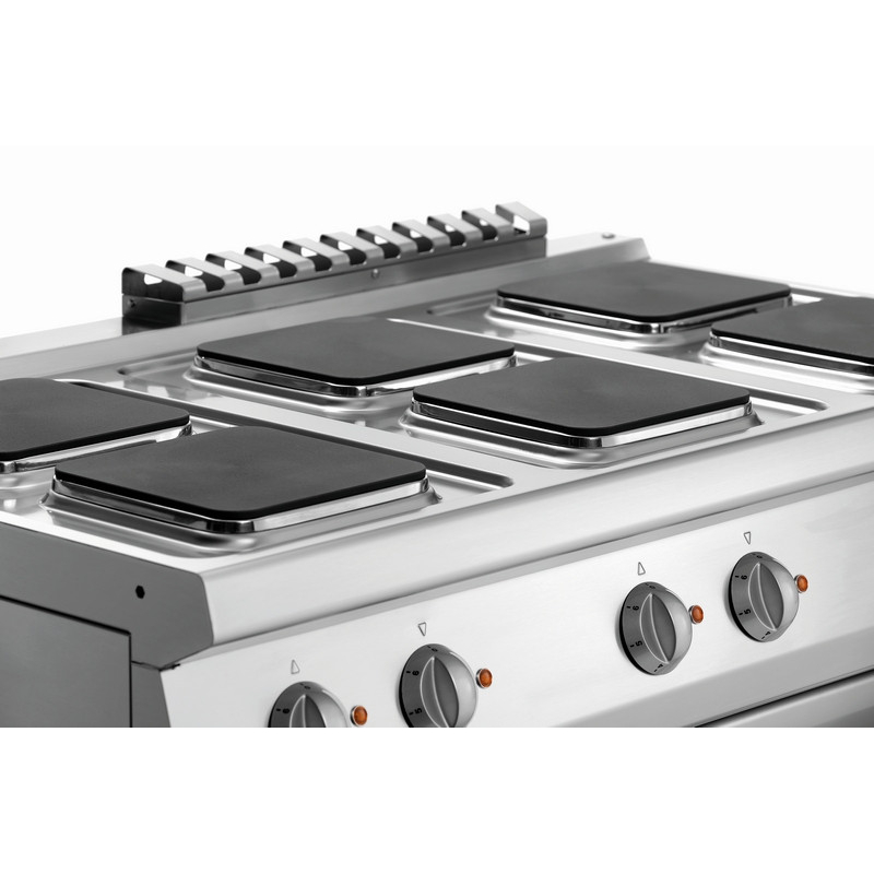 Plan de cuisson &eacute;lectrique professionnel 700, B1200, 6 plaques, EBO - Bartscher 286347