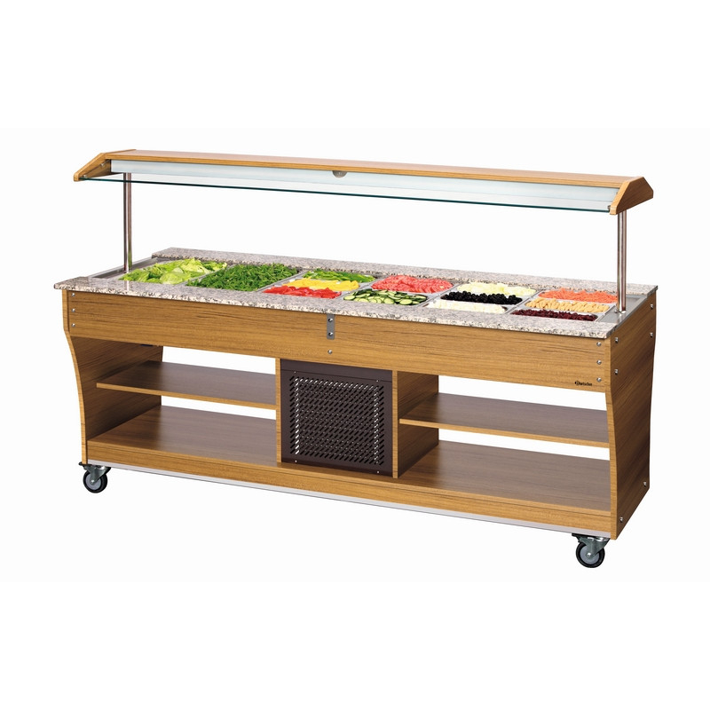 Buffetwagen, koud, 6x 1/1 GN - Bartscher 125524