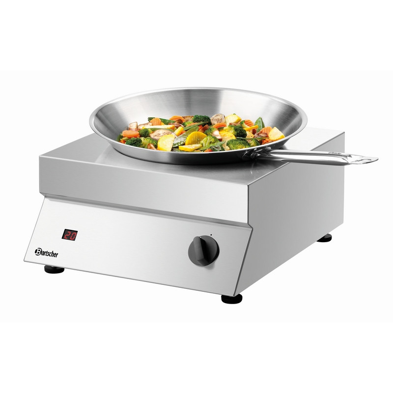 Wok &agrave; induction professionnel 3500W - Wok 35/293 - Bartscher 105872