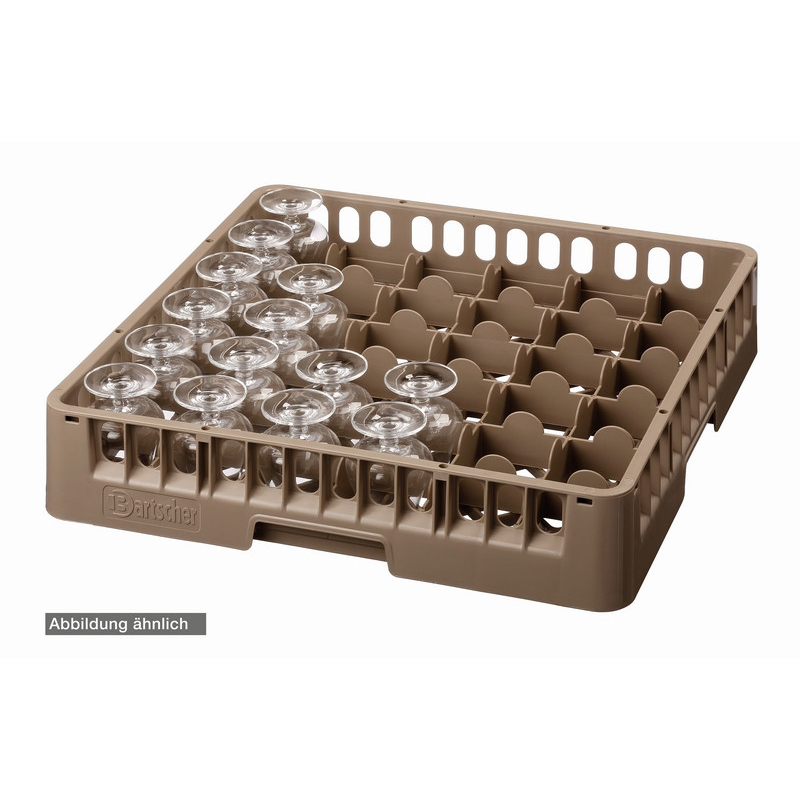 Casier verres, 36 compartiments - Facilit&eacute; de rangement et lavage - R&eacute;f. 5339 - Bartscher