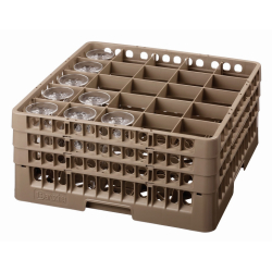 Glazen doos, 25 stuks. -...