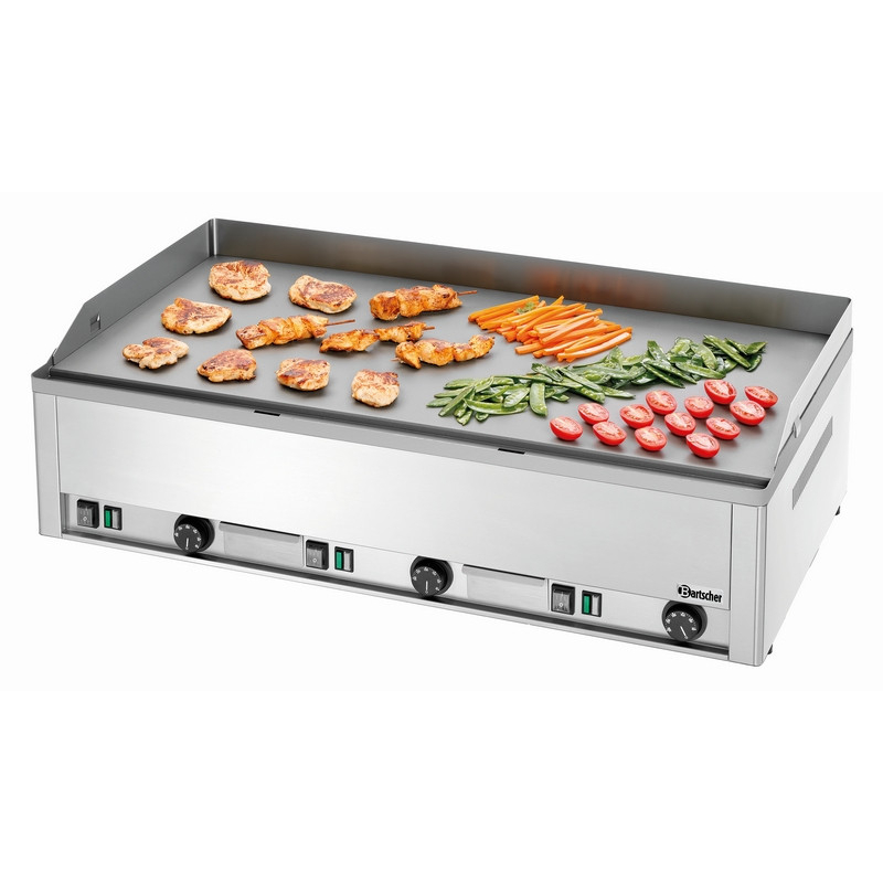 Plancha Professionnelle Lisse GDP 980E-G - Surface Large - Bartscher A370039