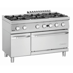 Gasfornuis 700, L1200, 6PL,...