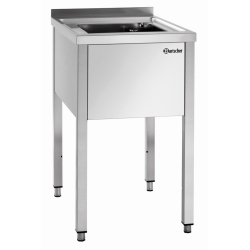 Spoeltafel met 1 bak - Diepte 700 mm - 306380 - Bartscher