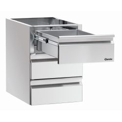 Ladekolom 3 x GN 1/1, tafel...