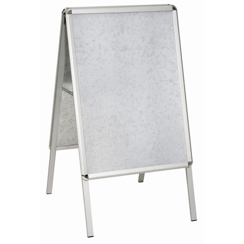 Chevalet porte-affiches A1 en Aluminium - Versatile pour int&eacute;rieur/ext&eacute;rieur - R&eacute;f. 181136 - Bartscher