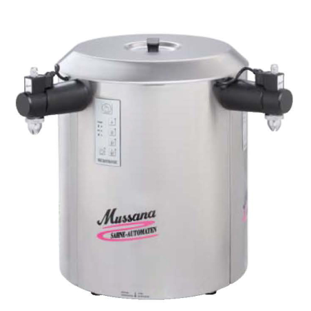 Machine &agrave; chantilly - Duo Minitronic Mussana - 2 x 6 litres