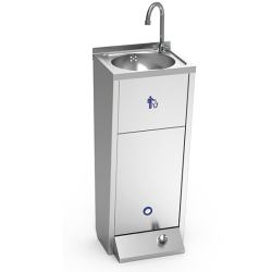 Lave-mains avec commande &agrave;...