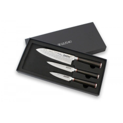 Wusaki - Santoku Box - EBONY AUS8 - 17cm Universeel 12cm Kantoor 9cm