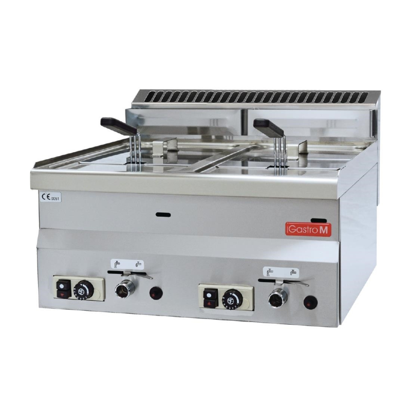Gas Friteuse 2 x 8 L - Gastro M - GL907