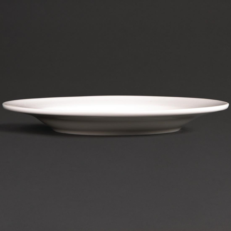 Soucoupes rondes Lumina 156mm - Haute r&eacute;sistance - CD648 - Olympia