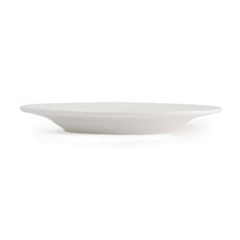 Soucoupes rondes Lumina 156mm - Haute r&eacute;sistance - CD648 - Olympia