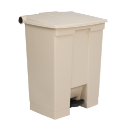 Rubbermaid Step-On beige...