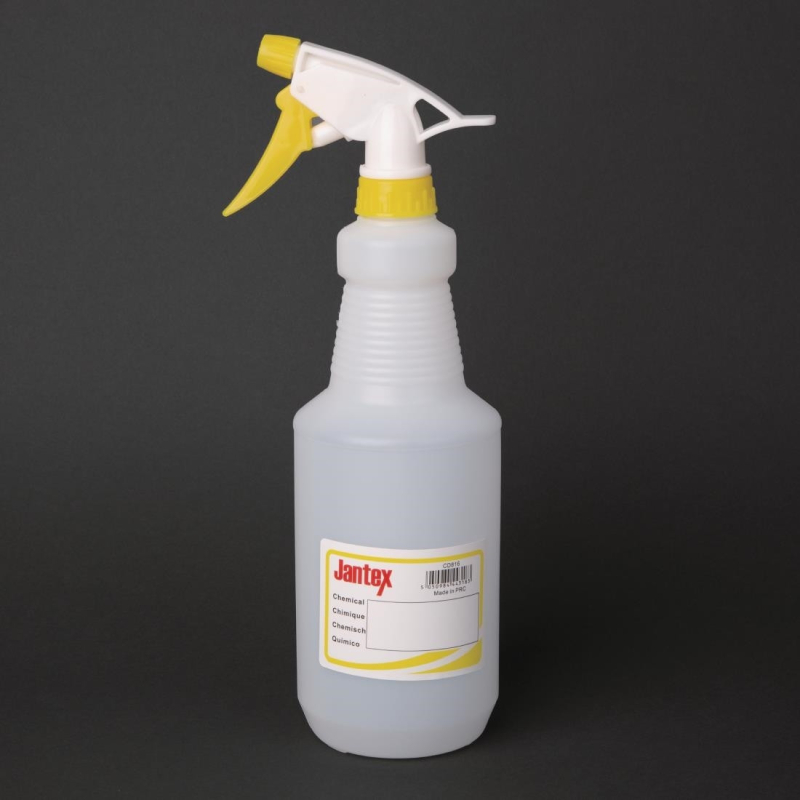 Jantex kleurgecodeerde spuitfles geel 750ml