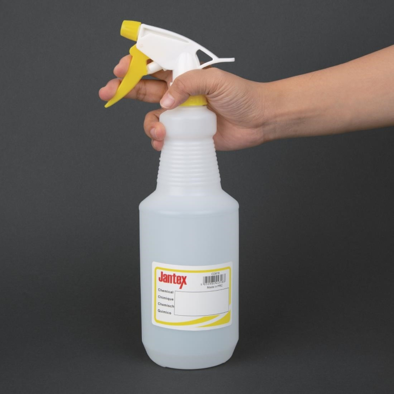 Vaporisateur Jantex jaune 750ml - Efficacit&eacute; et Hygi&egrave;ne - CD816 - Jantex