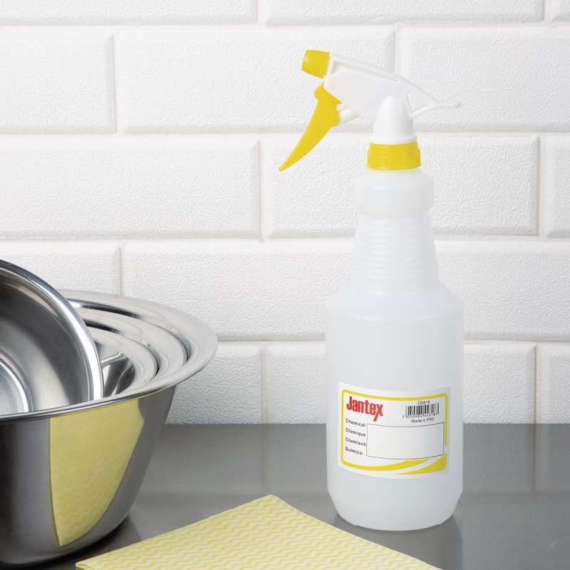 Vaporisateur Jantex jaune 750ml - Efficacit&eacute; et Hygi&egrave;ne - CD816 - Jantex