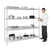 Etagebouwset 4 niveaus 1830 x 610 mm - Vogue - U259