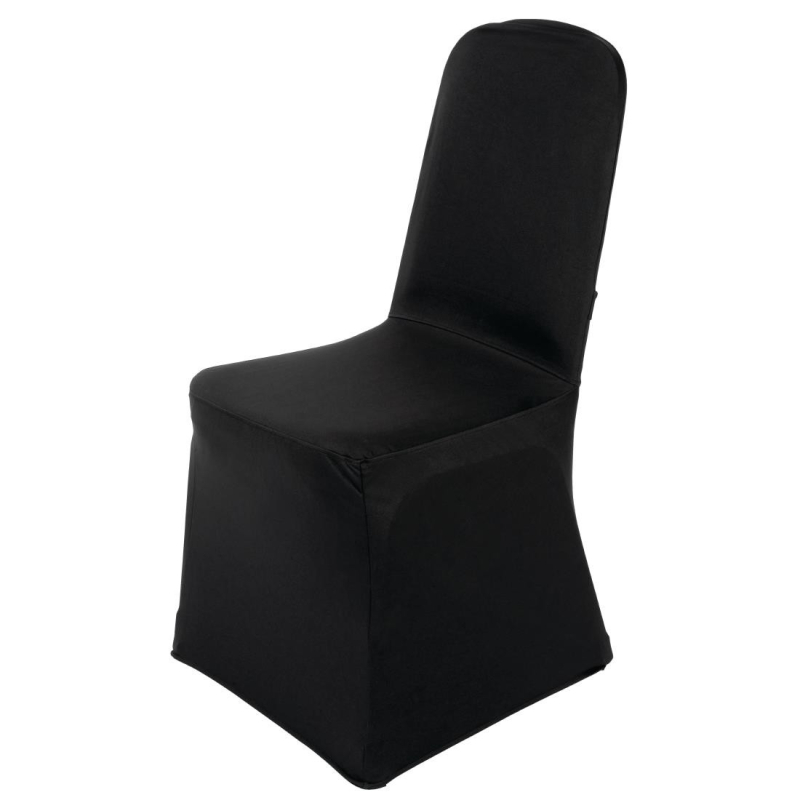 Stoelhoes voor banket Bolero zwart - Gastronoble - DP923