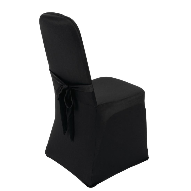Stoelhoes voor banket Bolero zwart - Gastronoble - DP923