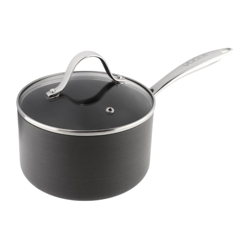Casserole antiadh&eacute;sive en aluminium anodis&eacute; 180mm - CP764 - Vogue