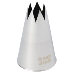 Douille inox cannel&eacute;e 13mm...