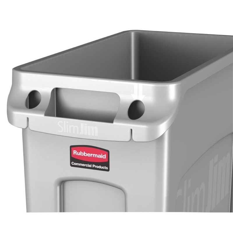 Rubbermaid Slim Jim 87L container