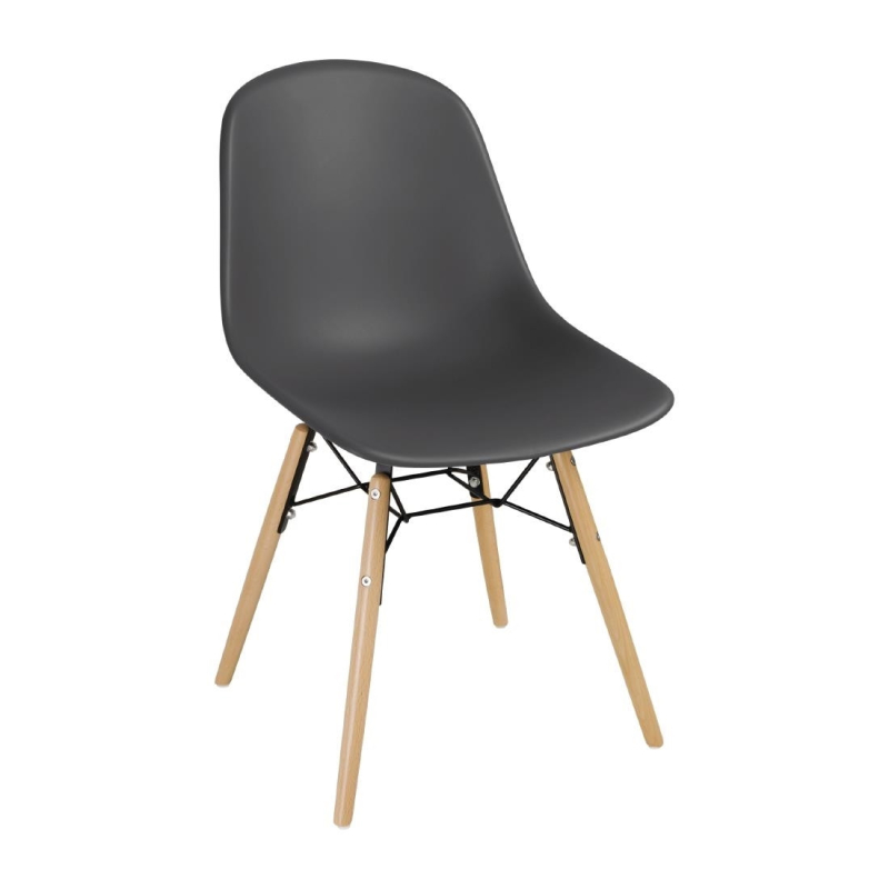 Chaise Arlo Bolero Grise - Confort Ergonomique et Design Moderne - R&eacute;f DM841 - Bolero
