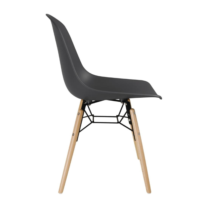 Chaise Arlo Bolero Grise - Confort Ergonomique et Design Moderne - R&eacute;f DM841 - Bolero
