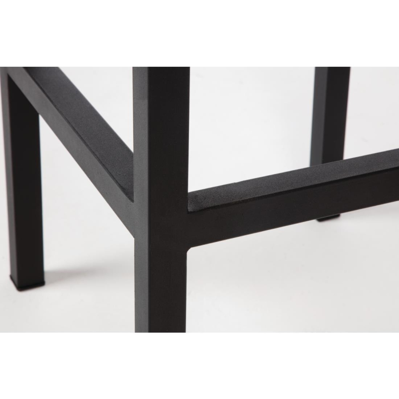 Tabourets de bar en acier et acacia Bolero - Lot de 2 - DS156 - Bolero