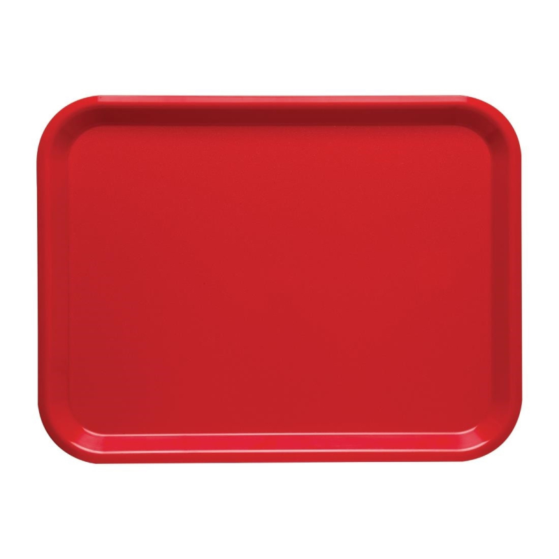 Plateau Roltex Nordic 360x280mm rouge - L&eacute;ger et Durable - DR871 - Roltex