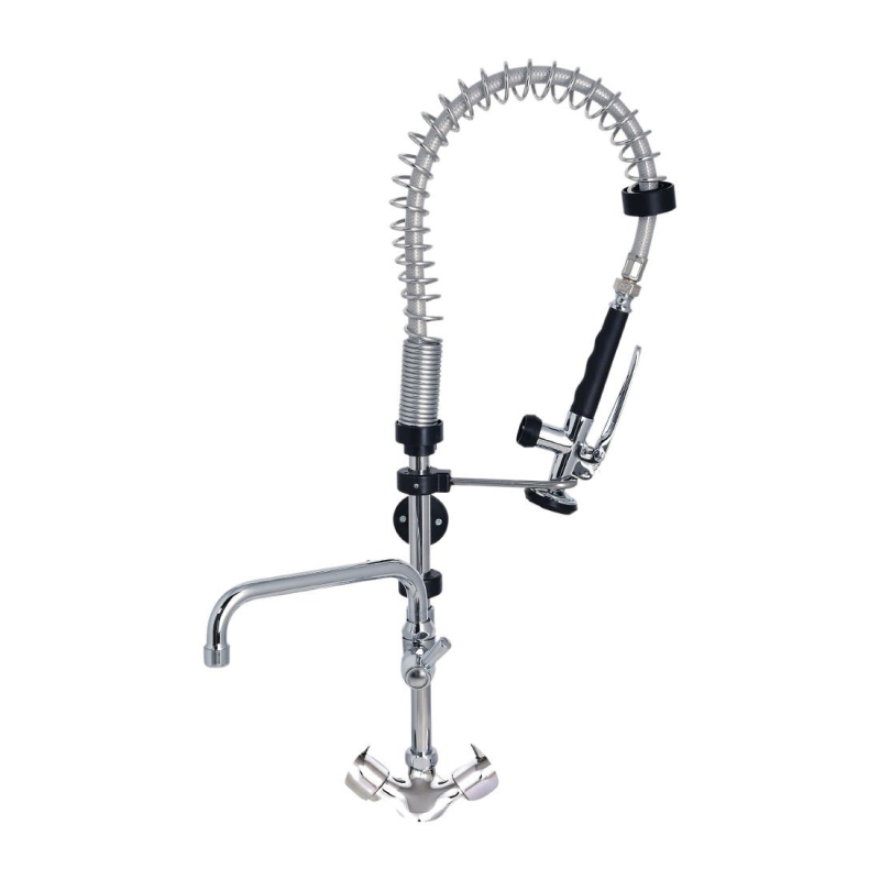 Handdouche met uittrekbare knop, klein, eengats met zwanenhals - Gastro M - CY798