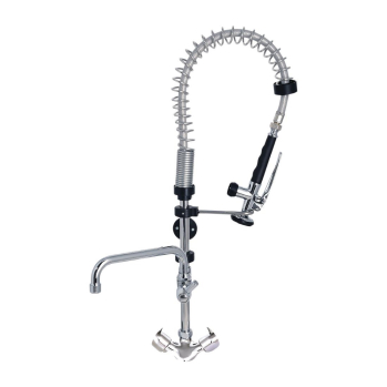 Handdouche met uittrekbare knop, klein, eengats met zwanenhals - Gastro M - CY798